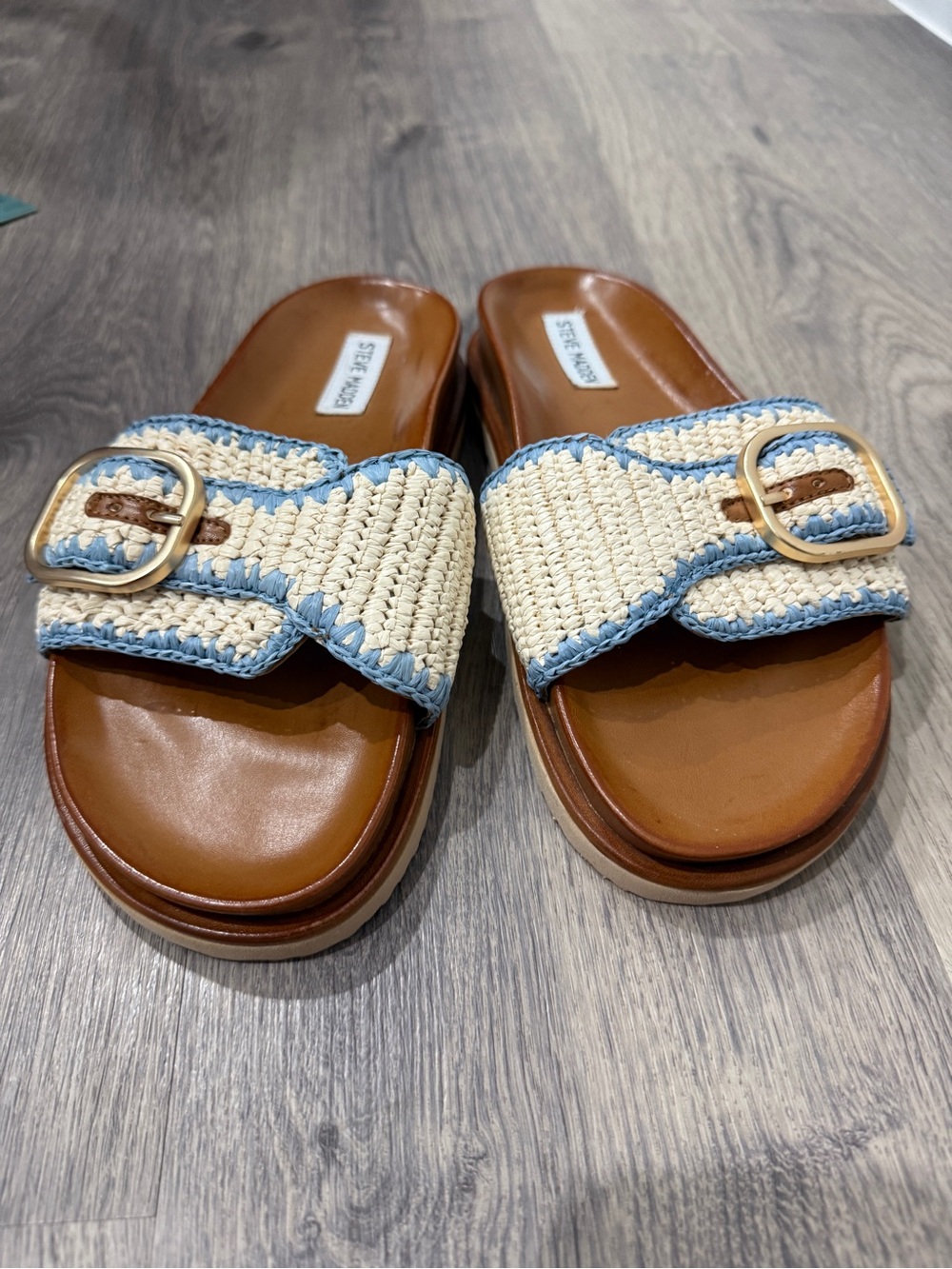 Steve Madden Memphis Slide Sandals - Picture 2 of 8